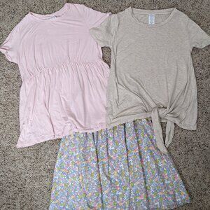 SOLD! Maternity Skirt/Shirts Bundle